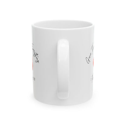 "Give Thanks In Everything" Heartfelt Coffee Mug