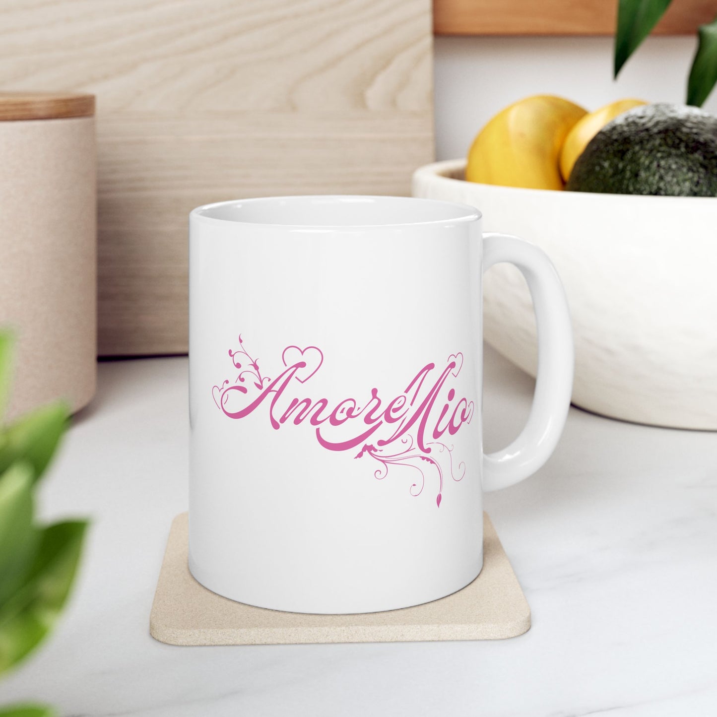 Taza de cerámica Amore Mio 
