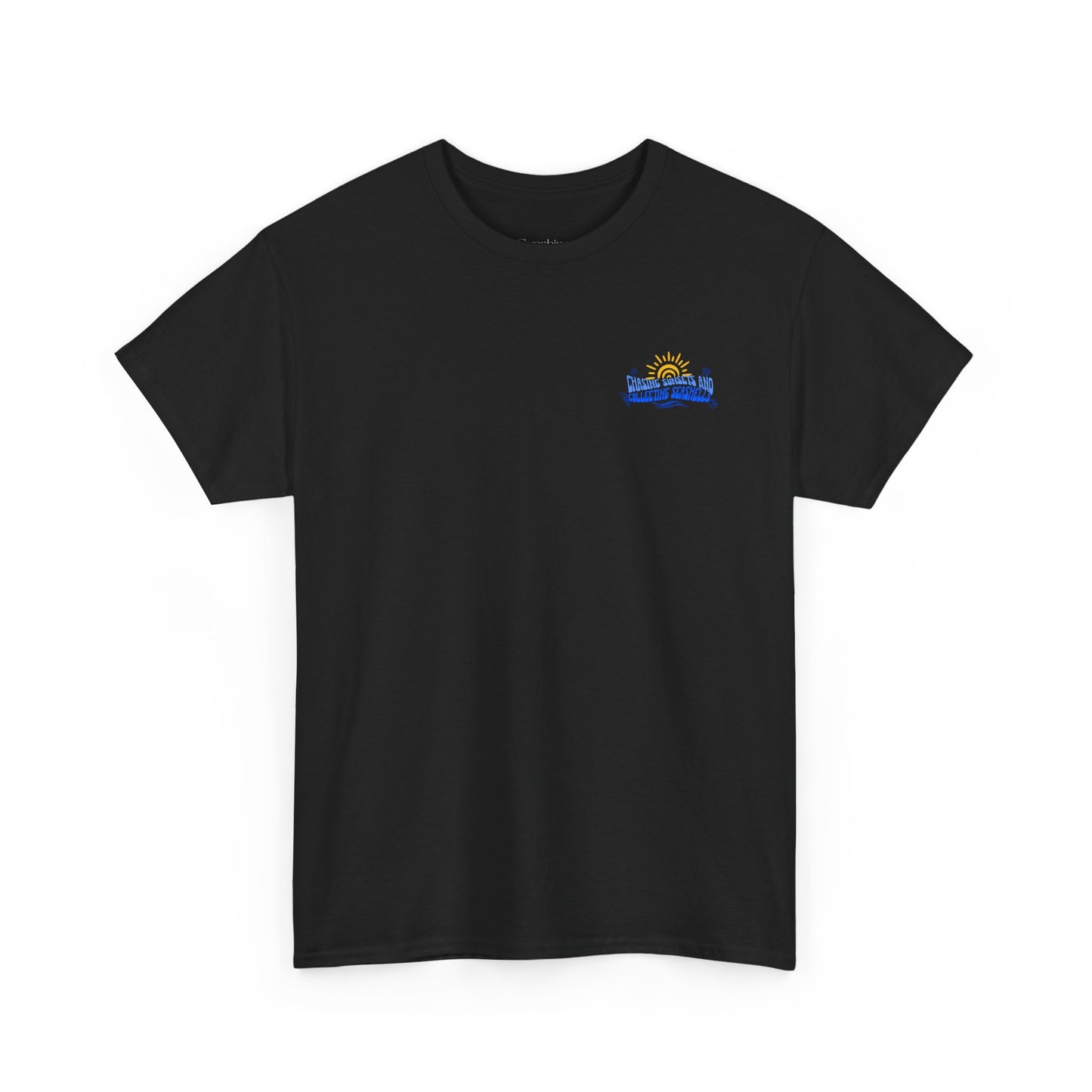 Camiseta playera de algodón Chasing Sunsets 