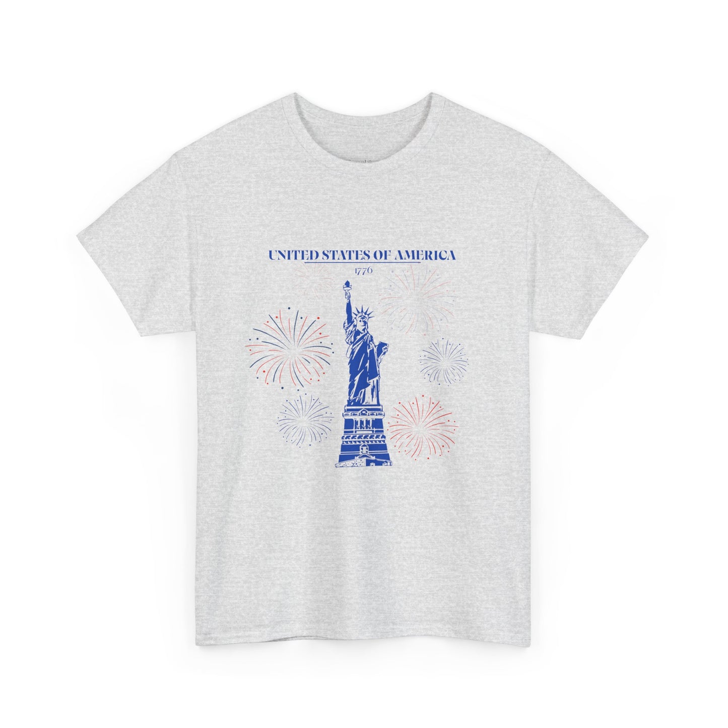 Camiseta unisex de algodón de la Estatua de la Libertad 