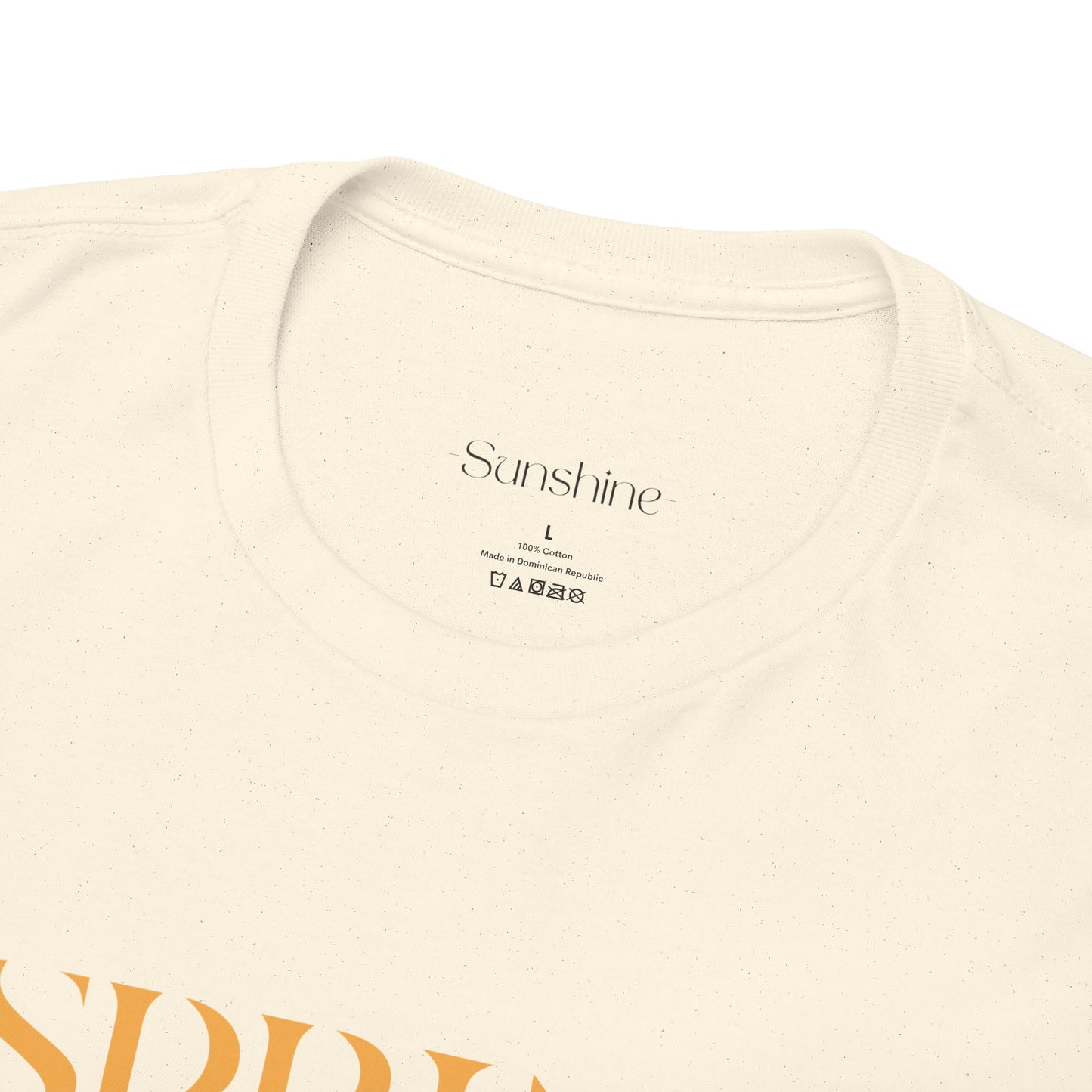 "SPRING" Floral Retro T-shirt