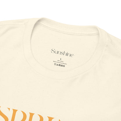 "SPRING" Floral Retro T-shirt