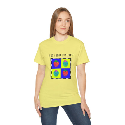 Camiseta de Ajedrez de Fresa, Edición Frutas 