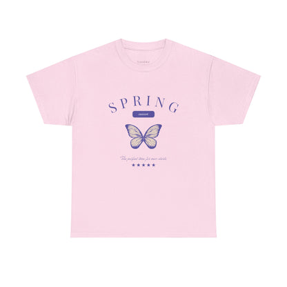 Camiseta de mariposa de primavera de New Starts 