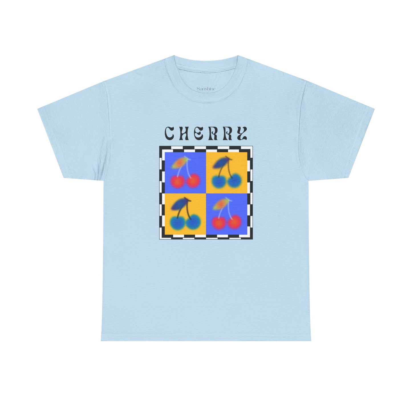 Camiseta de Ajedrez de Cereza, Edición Frutas 