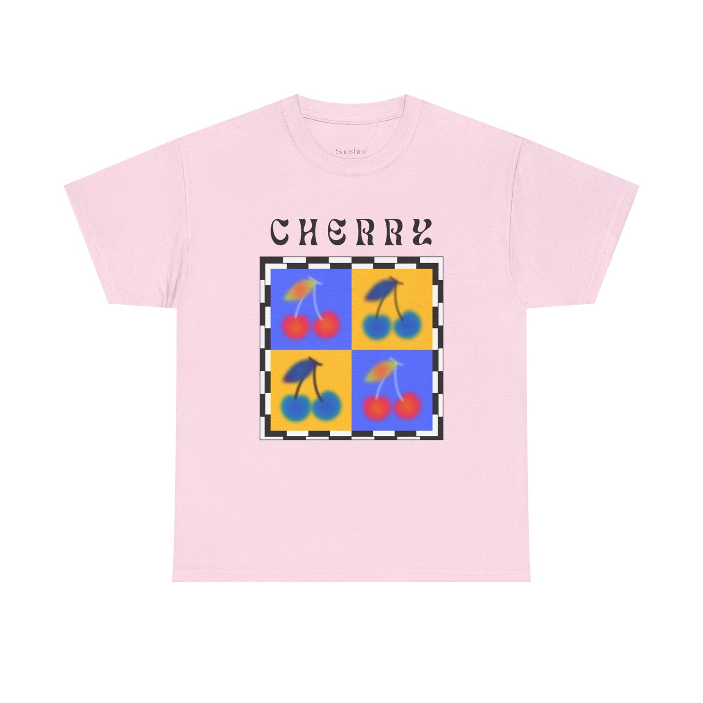 Camiseta de Ajedrez de Cereza, Edición Frutas 