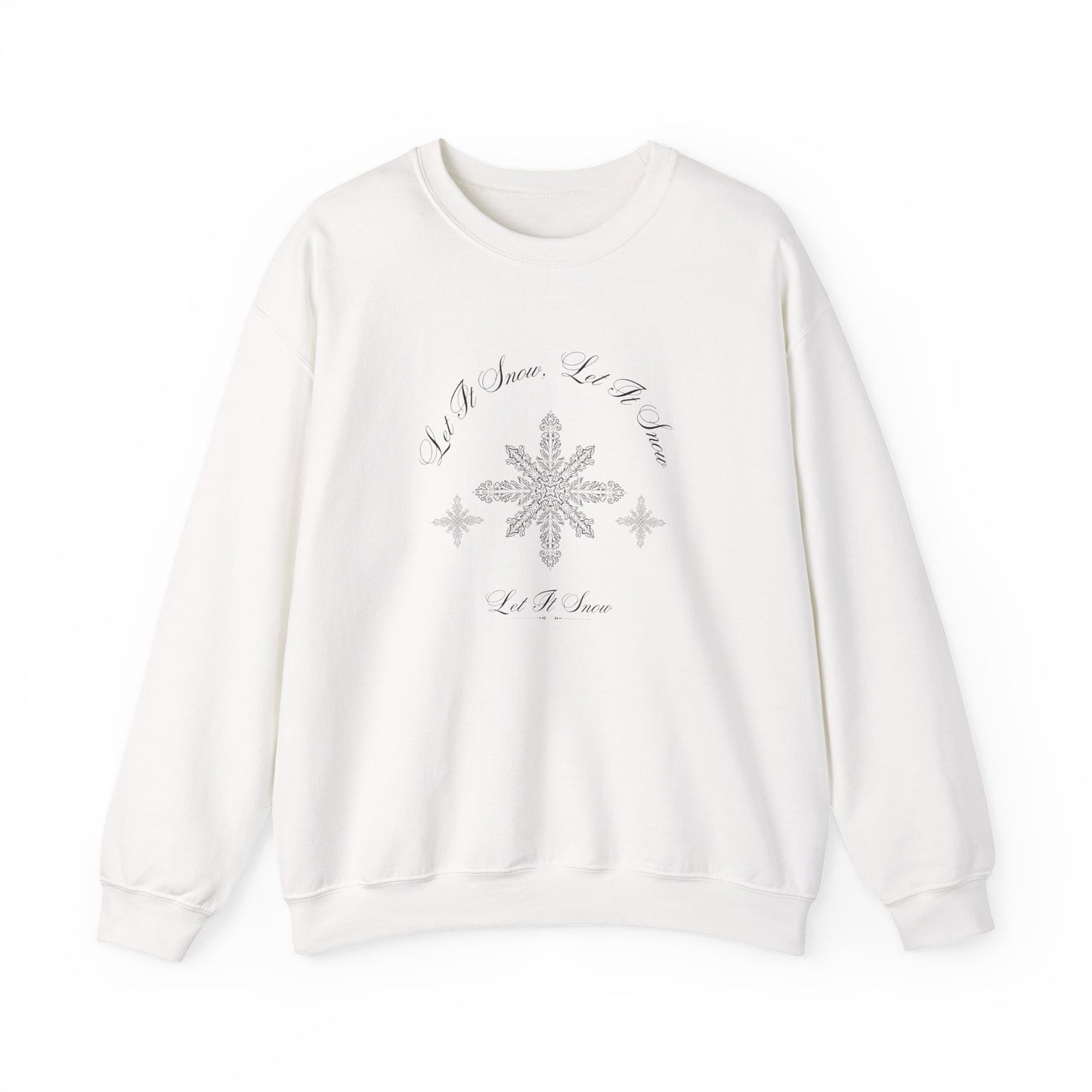Sudadera de invierno "Que nieve" 