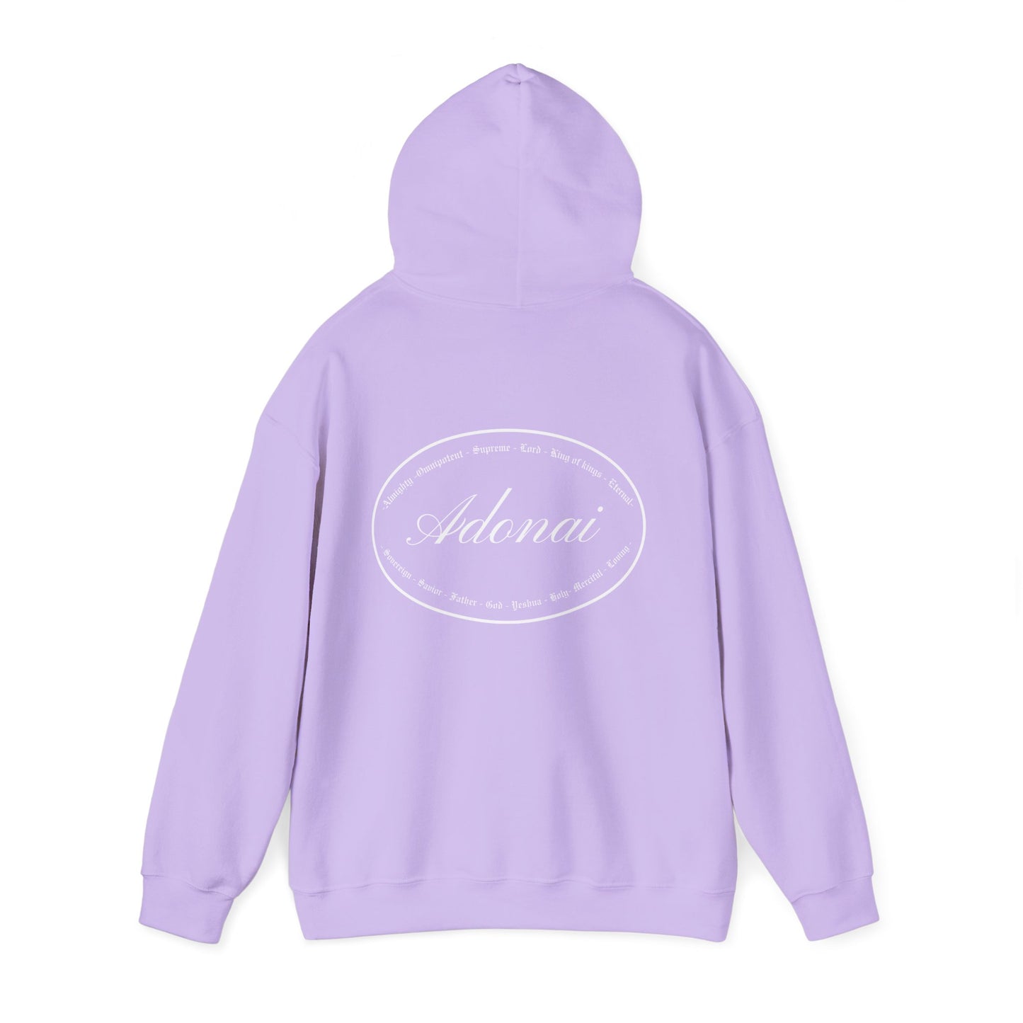 Sudadera con capucha acogedora basada en la fe de Adonai