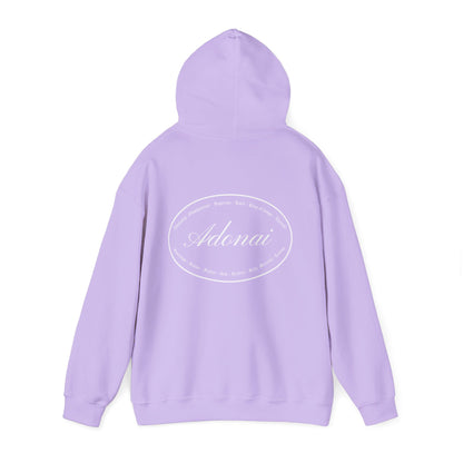 Sudadera con capucha acogedora basada en la fe de Adonai