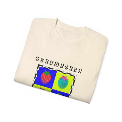 Camiseta de Ajedrez de Fresa, Edición Frutas 