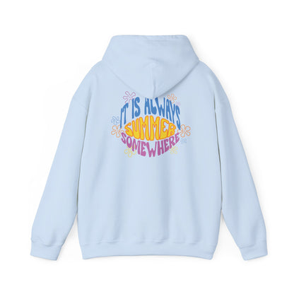 Sudadera con capucha colorida de verano 