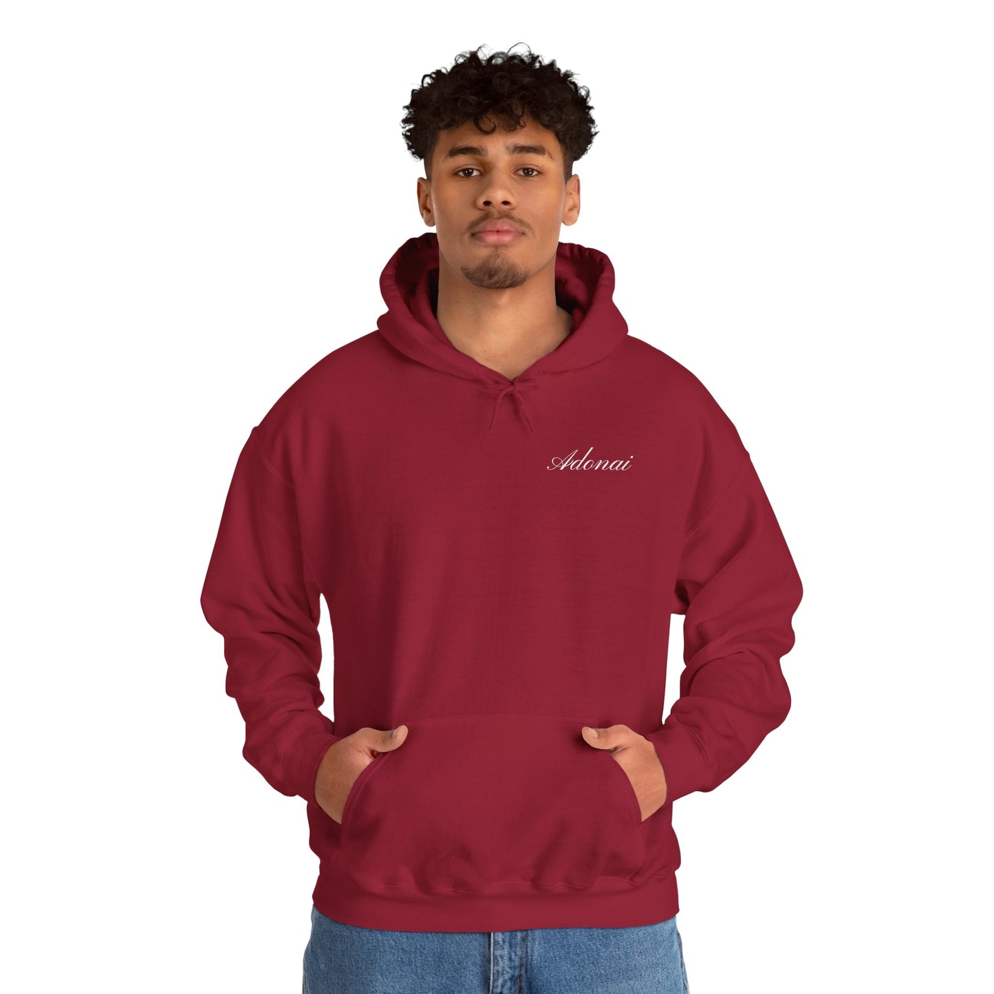 Adonai Cozy Faith-based Hoodie