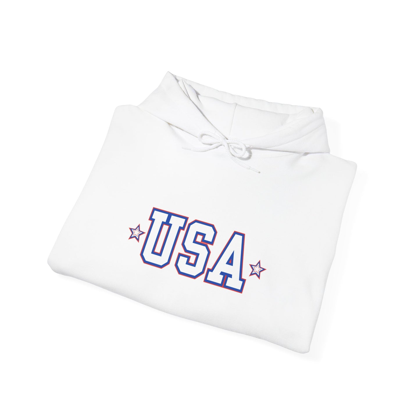 Sudadera con capucha de mezcla pesada y acogedora de EE. UU. 