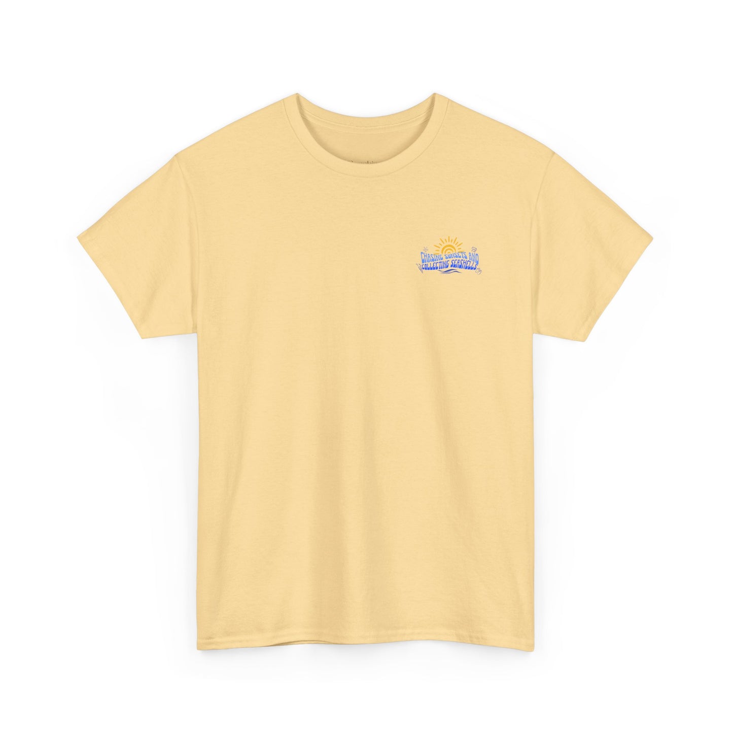 Camiseta playera de algodón Chasing Sunsets 