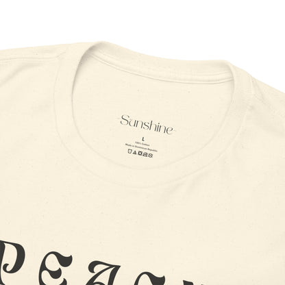 Peach Chess T-shirt, Fruits Edition