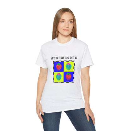 Camiseta de Ajedrez de Fresa, Edición Frutas 