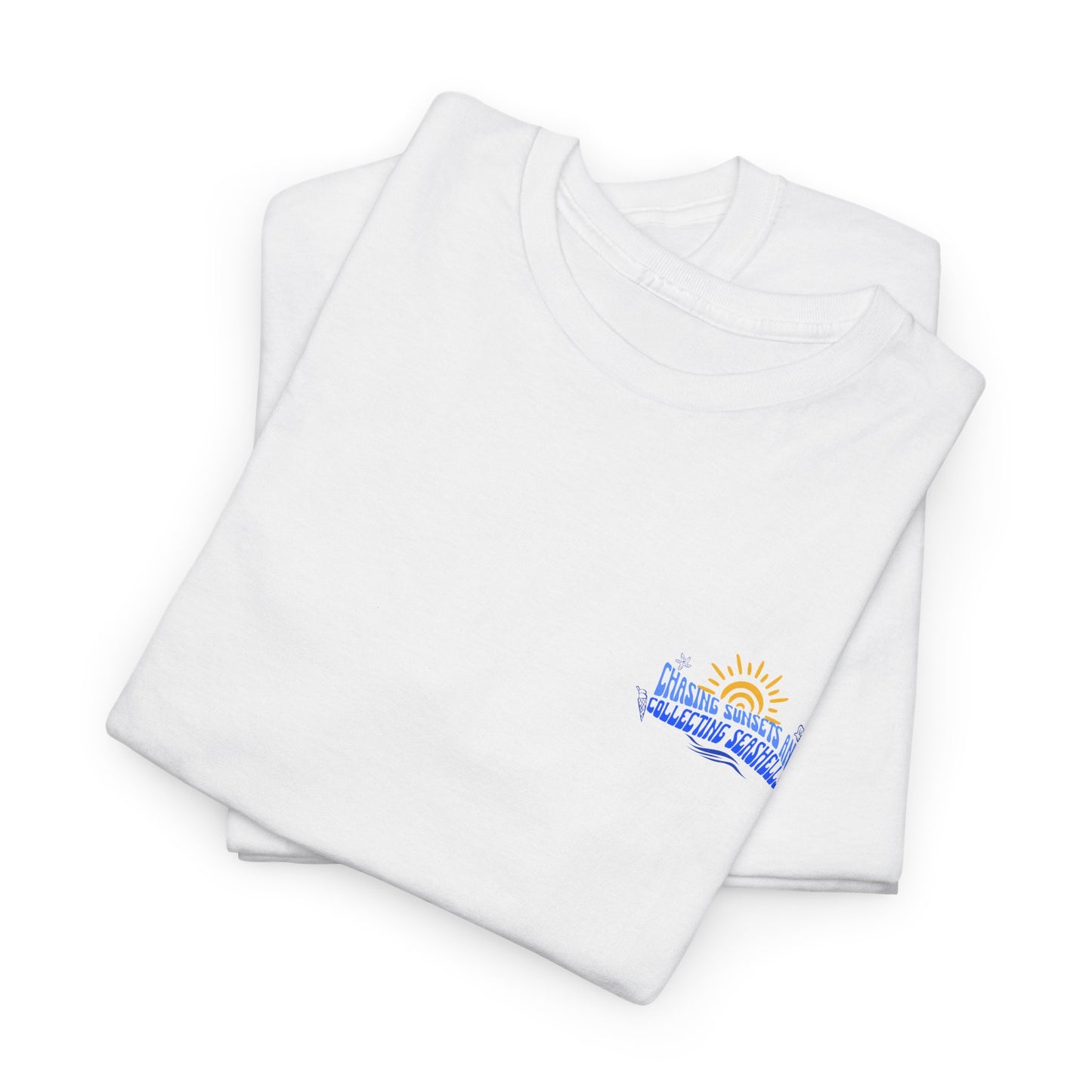 Camiseta playera de algodón Chasing Sunsets 