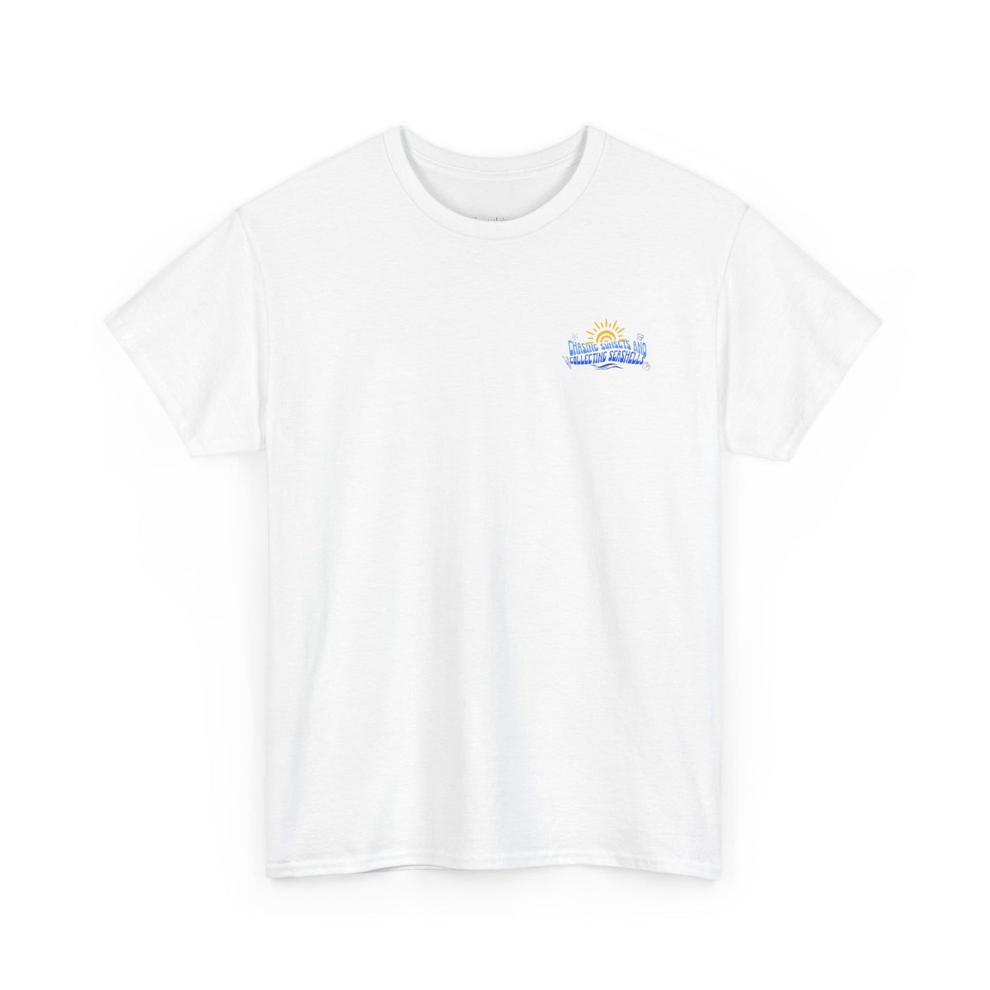 Camiseta playera de algodón Chasing Sunsets 