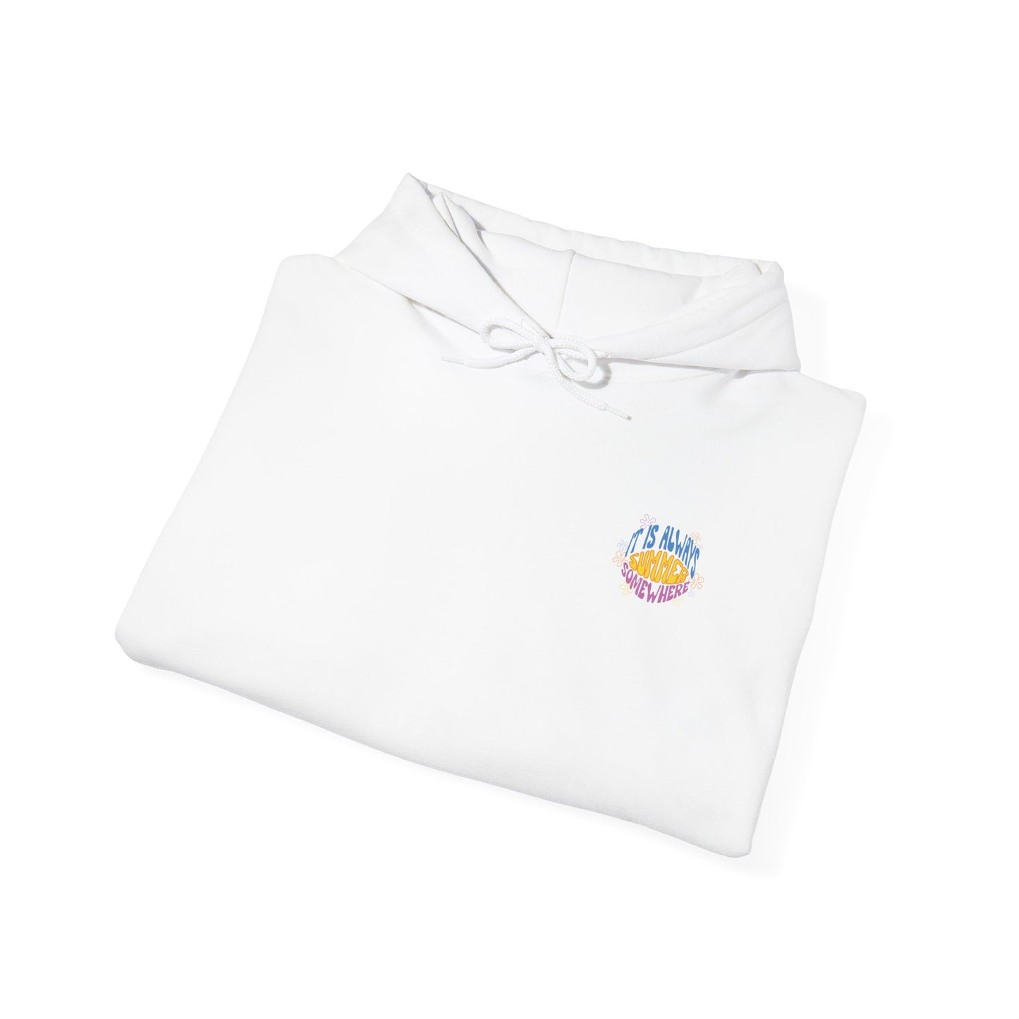 Sudadera con capucha colorida de verano 
