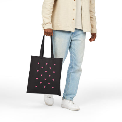 Bolsa de regalo de San Valentín con diseño de corazón rosa 