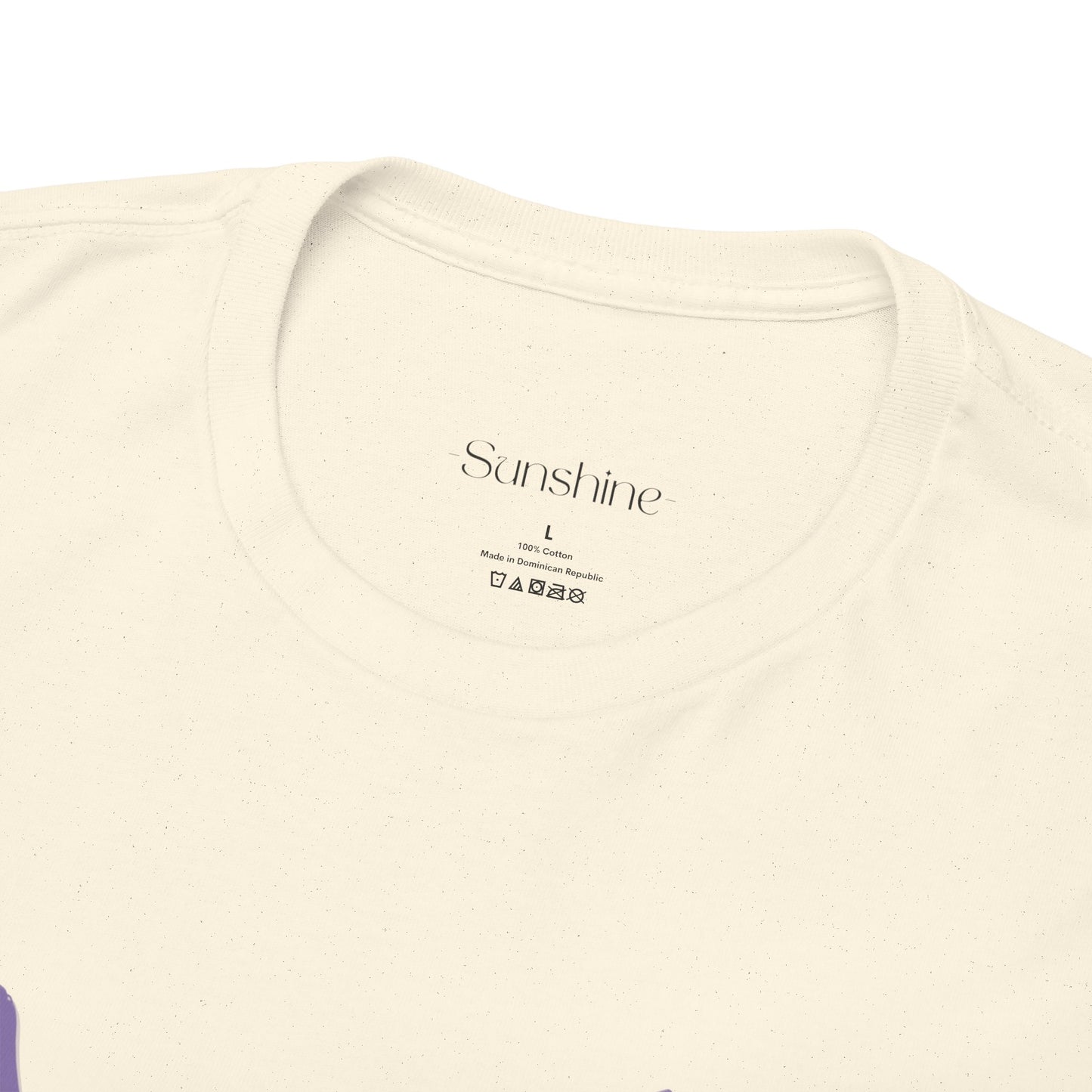 "Soft Days, Loud Colors" Spring Cotton Tee
