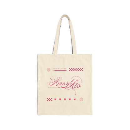 Amore Mio Canvas Tote Bag