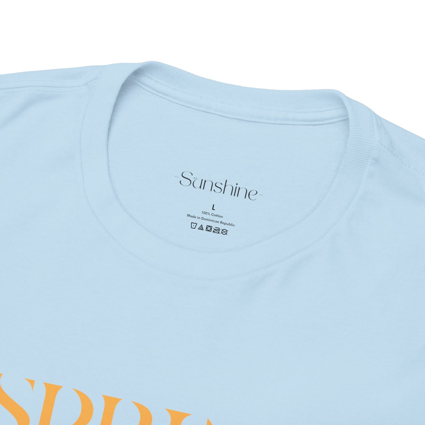 "SPRING" Floral Retro T-shirt