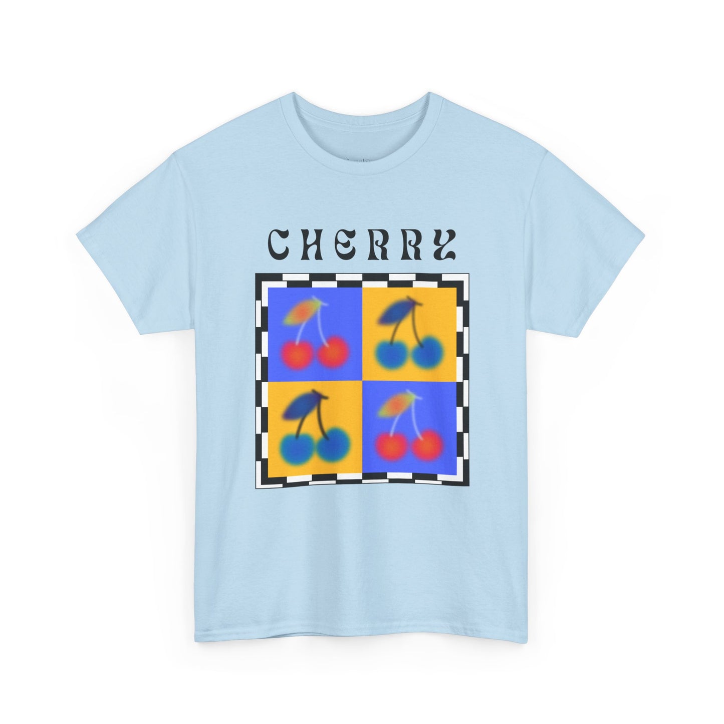 Camiseta de Ajedrez de Cereza, Edición Frutas 