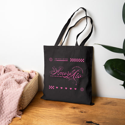 Amore Mio Canvas Tote Bag