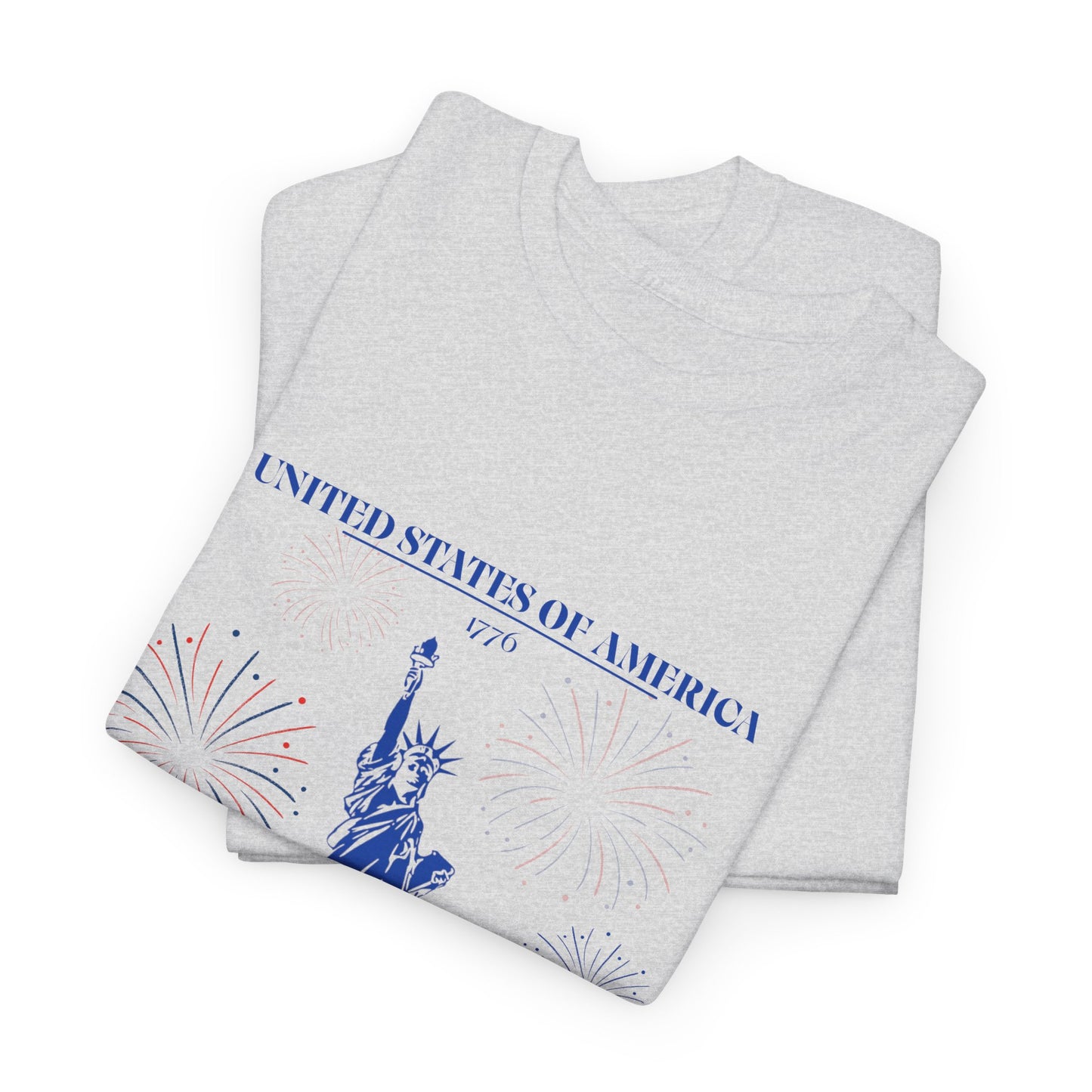 Camiseta unisex de algodón de la Estatua de la Libertad 