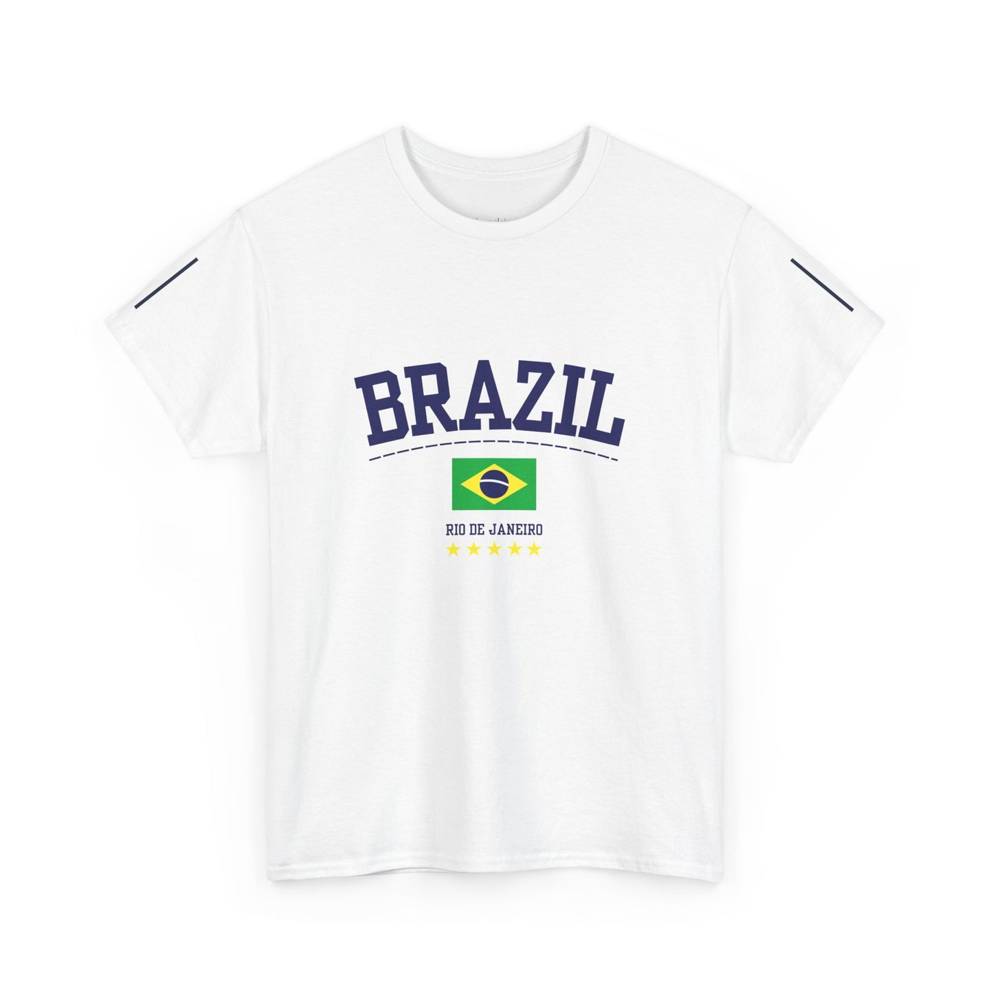 Casual Brazil Vintage Cotton T-shirt