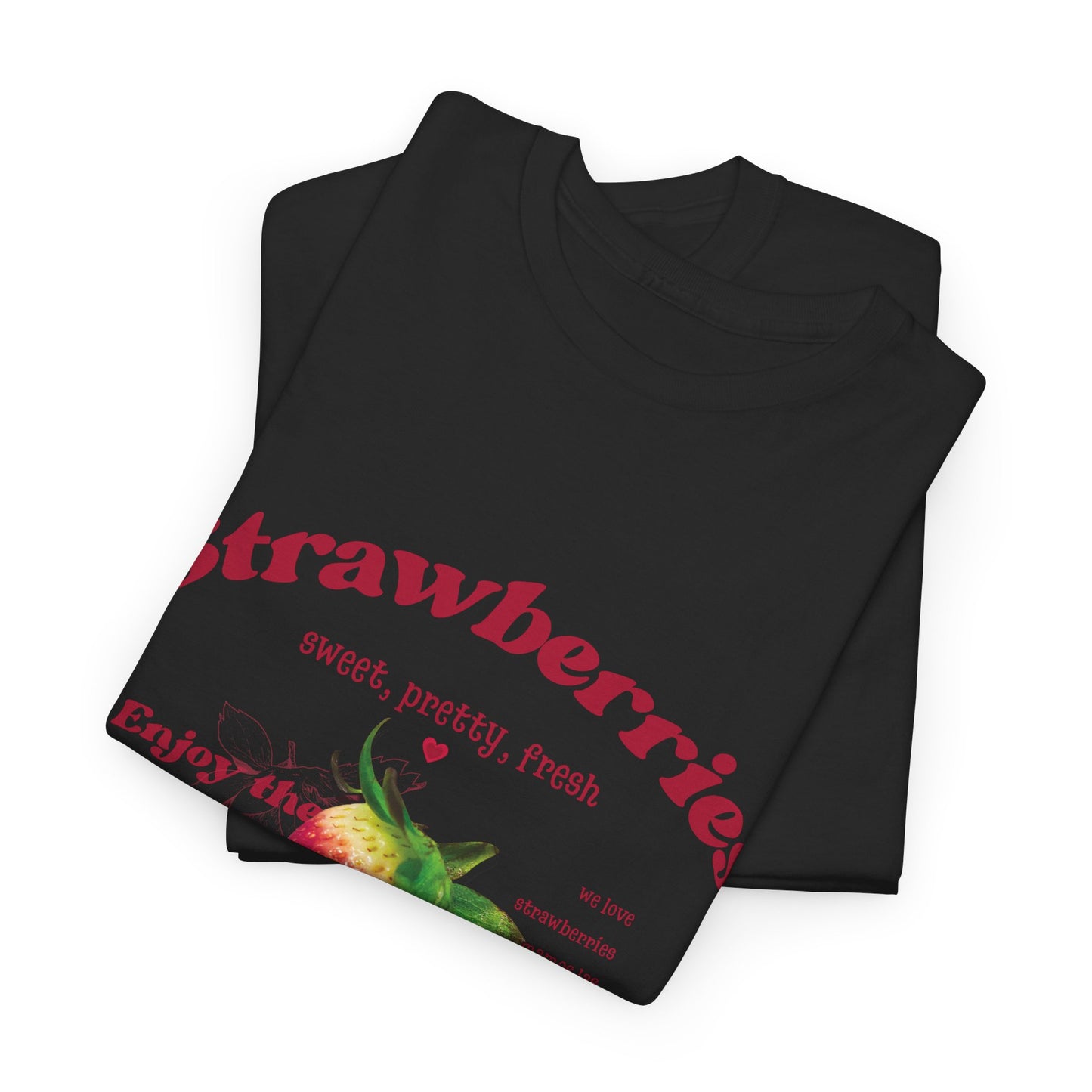 Camiseta de Temporada de Fresas Dulces