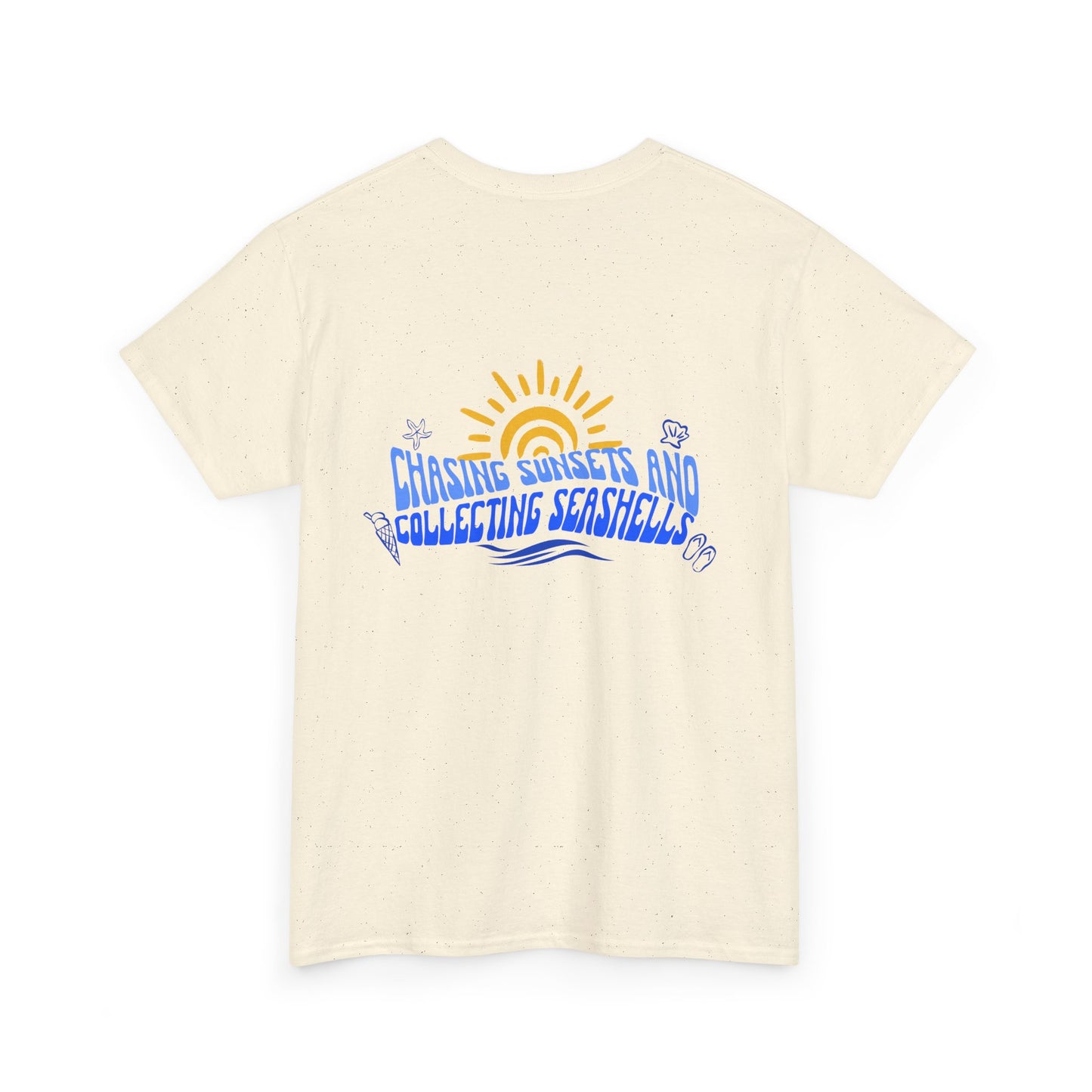 Camiseta playera de algodón Chasing Sunsets 
