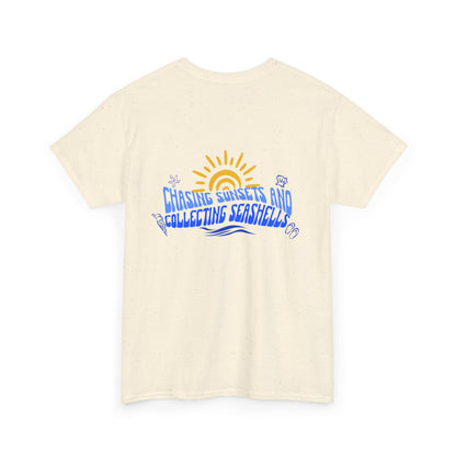 Camiseta playera de algodón Chasing Sunsets 