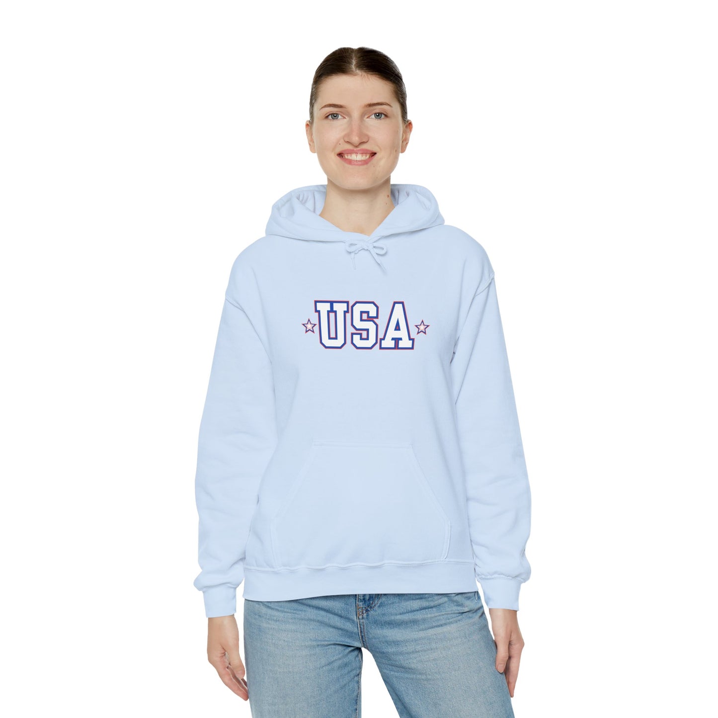 USA Cozy Heavy Blend Hoodie