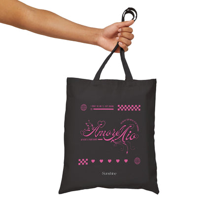 Amore Mio Canvas Tote Bag
