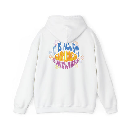 Sudadera con capucha colorida de verano 