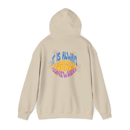 Sudadera con capucha colorida de verano 