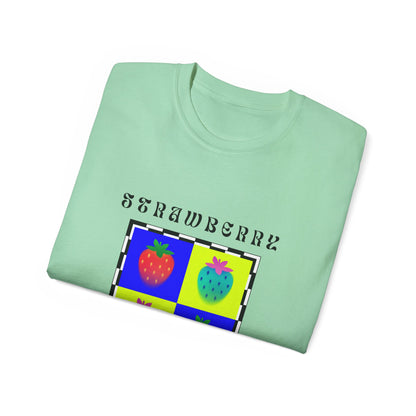 Camiseta de Ajedrez de Fresa, Edición Frutas 