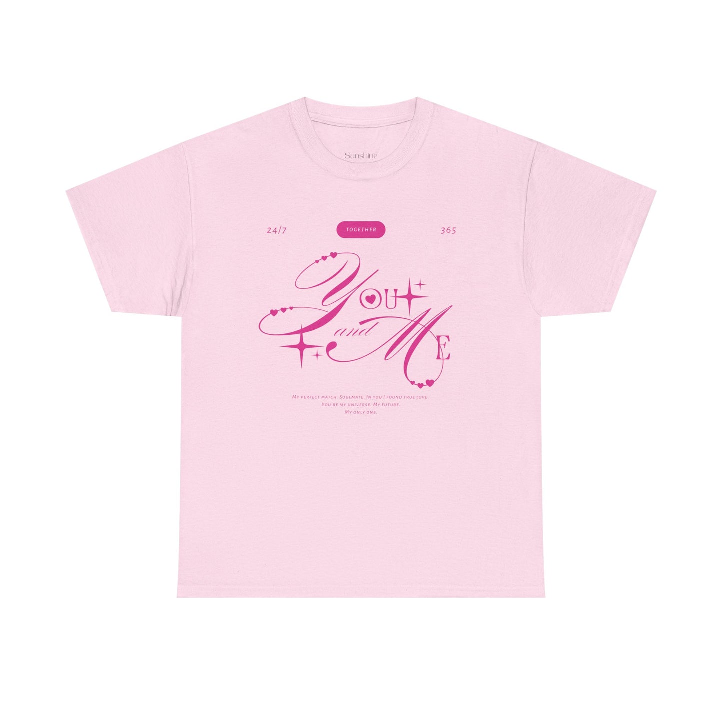 "You & Me" Romantic Valentine T-Shirt