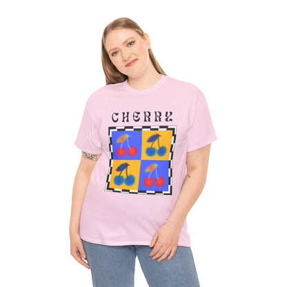 Camiseta de Ajedrez de Cereza, Edición Frutas 