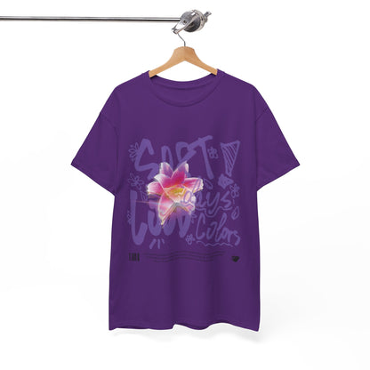 "Soft Days, Loud Colors" Spring Cotton Tee
