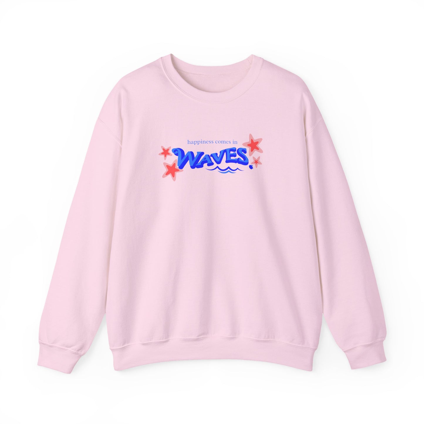 Sudadera informal con diseño de ondas relajantes 