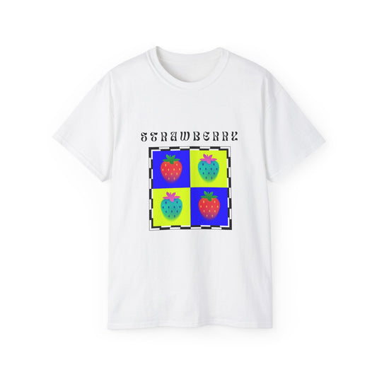 Strawberry Chess T-shirt, Fruits Edition