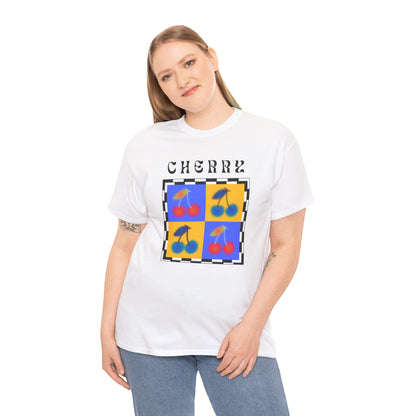 Camiseta de Ajedrez de Cereza, Edición Frutas 