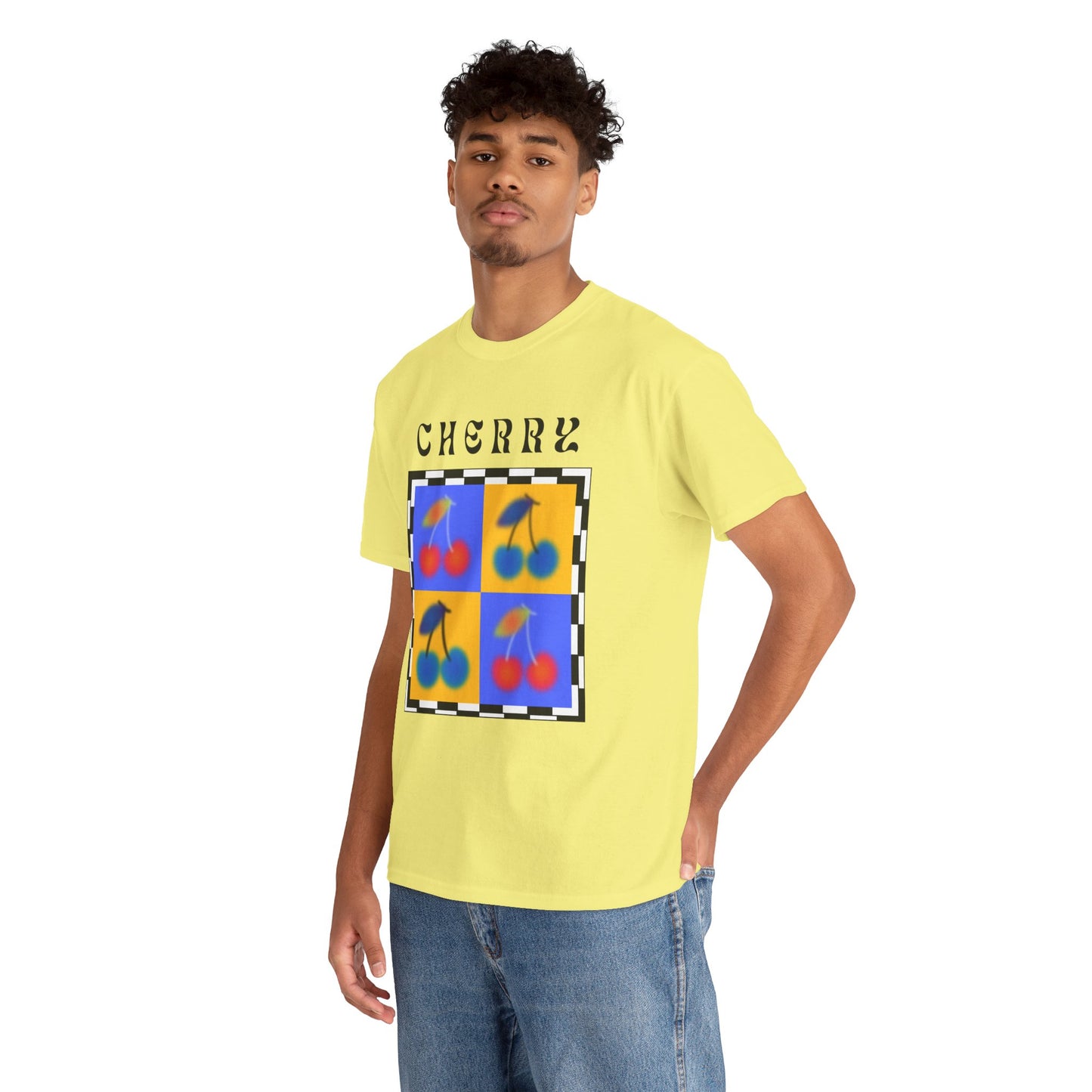Camiseta de Ajedrez de Cereza, Edición Frutas 