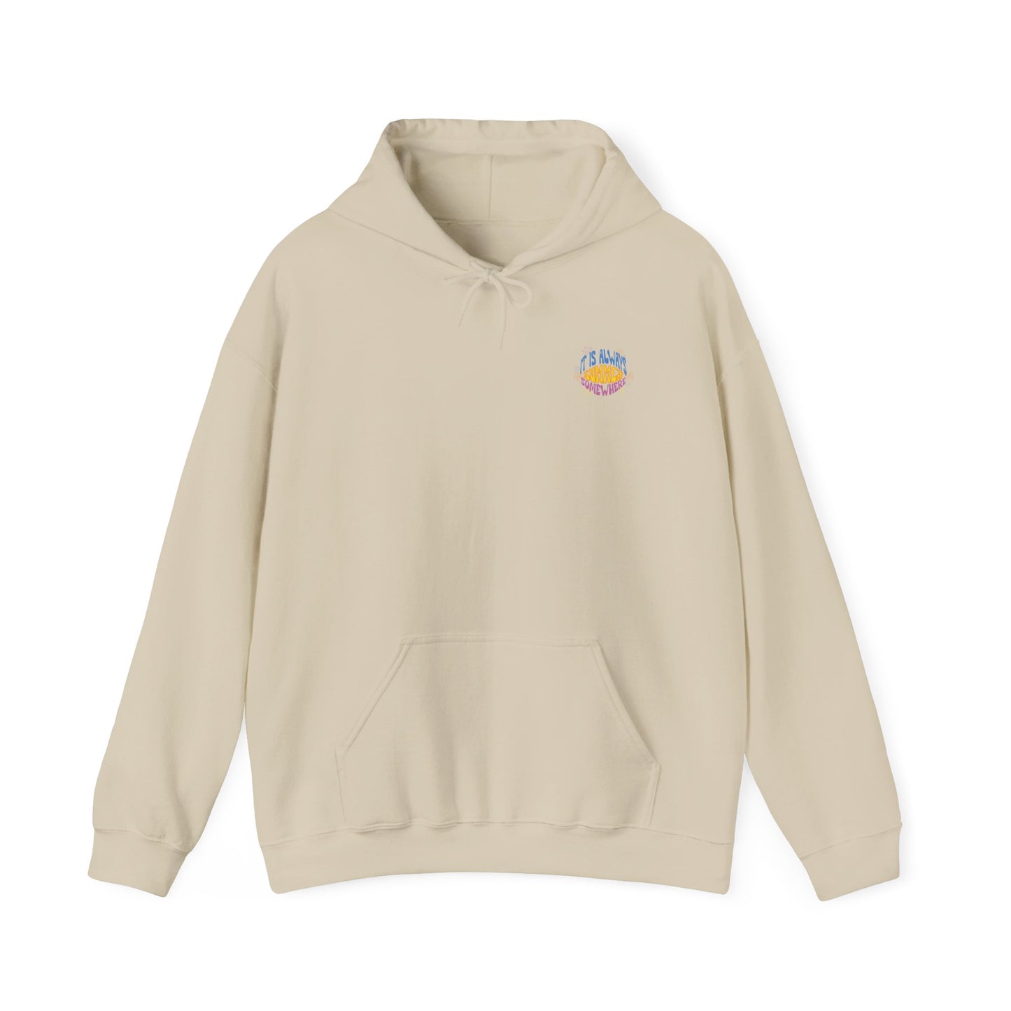 Sudadera con capucha colorida de verano 