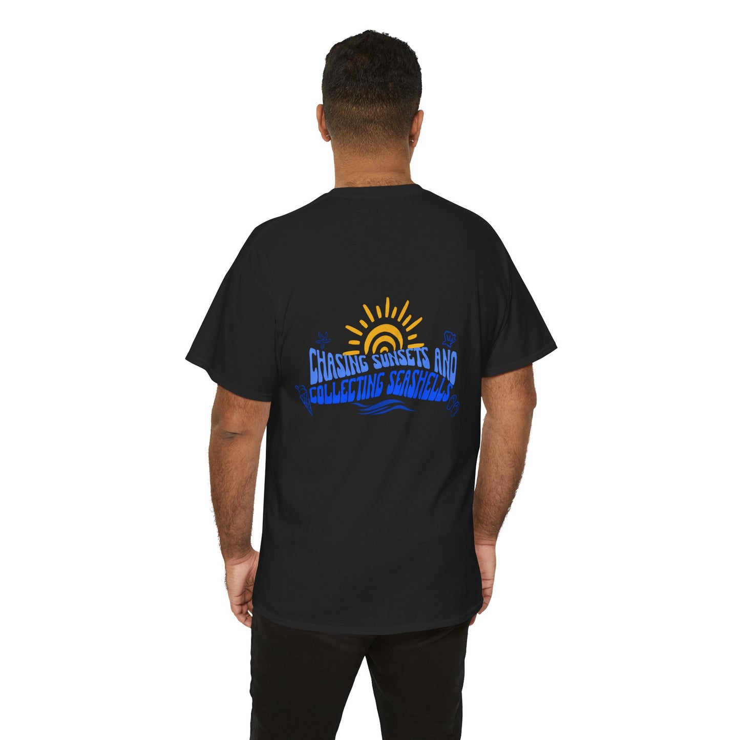 Camiseta playera de algodón Chasing Sunsets 
