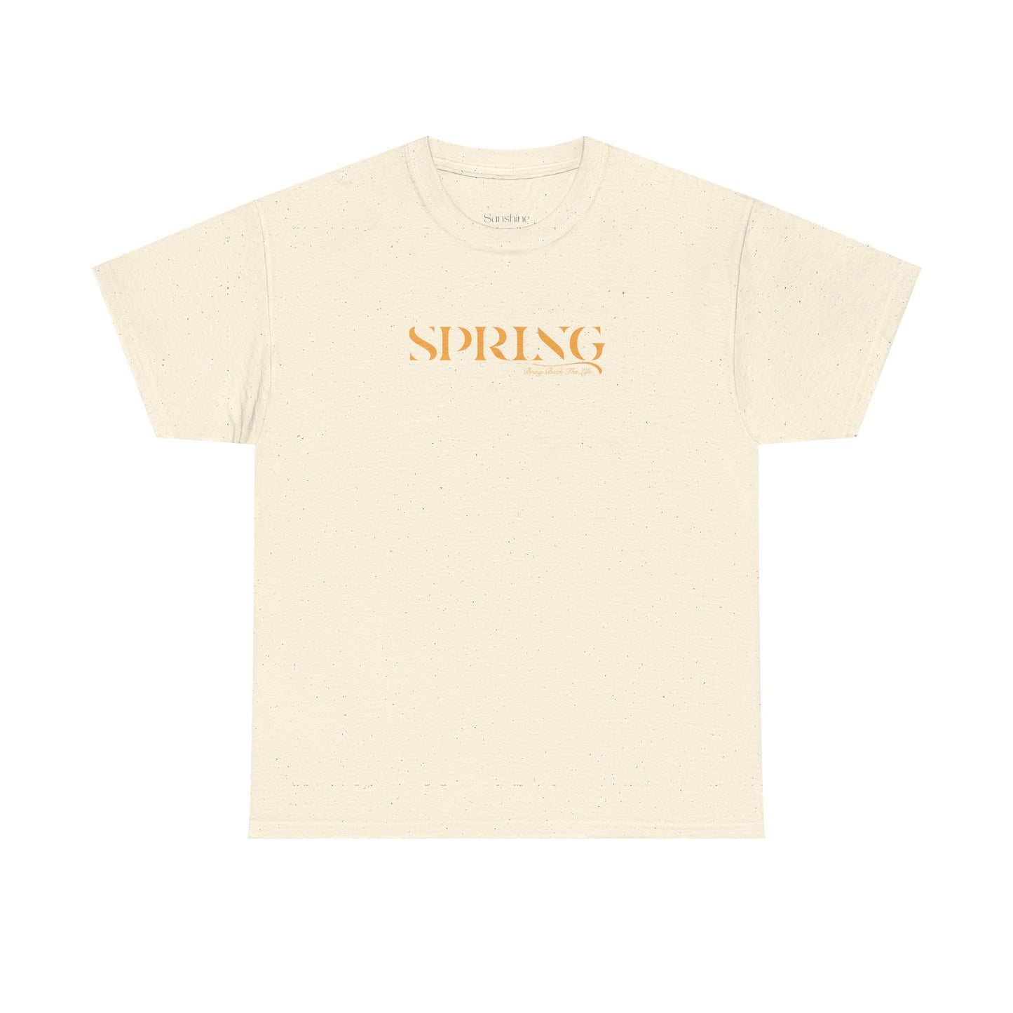 "SPRING" Floral Retro T-shirt