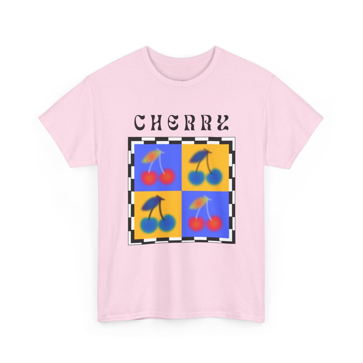 Camiseta de Ajedrez de Cereza, Edición Frutas 